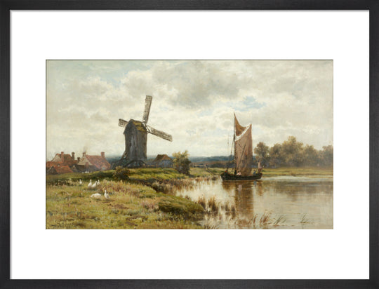 James Edward Grace, On the River Arun Lledr, 1878