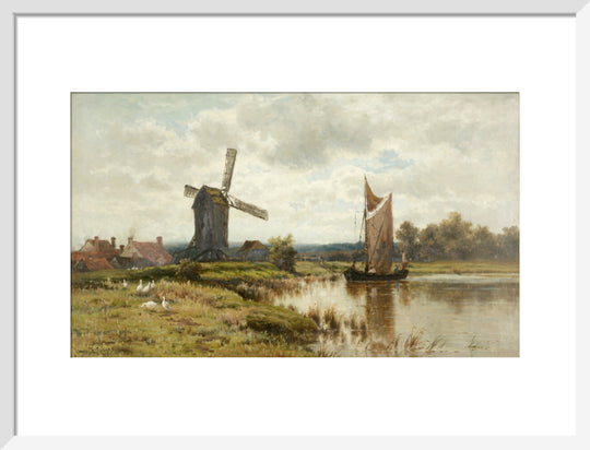 James Edward Grace, On the River Arun Lledr, 1878