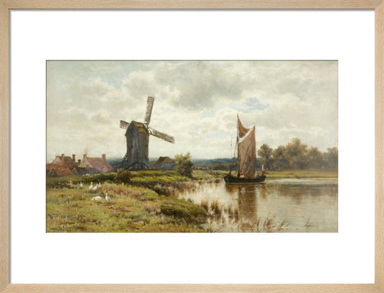 James Edward Grace, On the River Arun Lledr, 1878