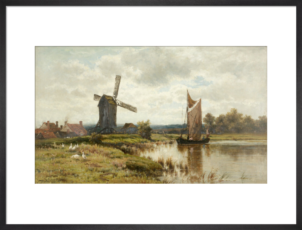James Edward Grace, On the River Arun Lledr, 1878