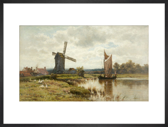 James Edward Grace, On the River Arun Lledr, 1878