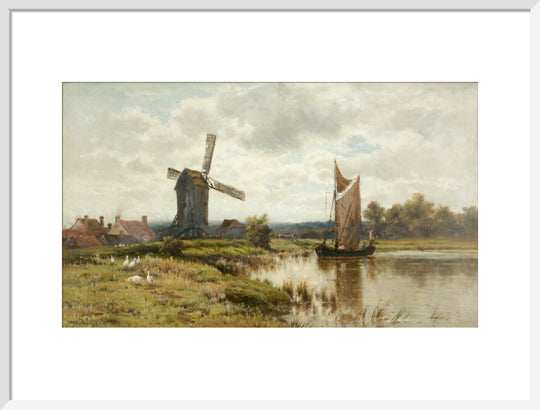 James Edward Grace, On the River Arun Lledr, 1878