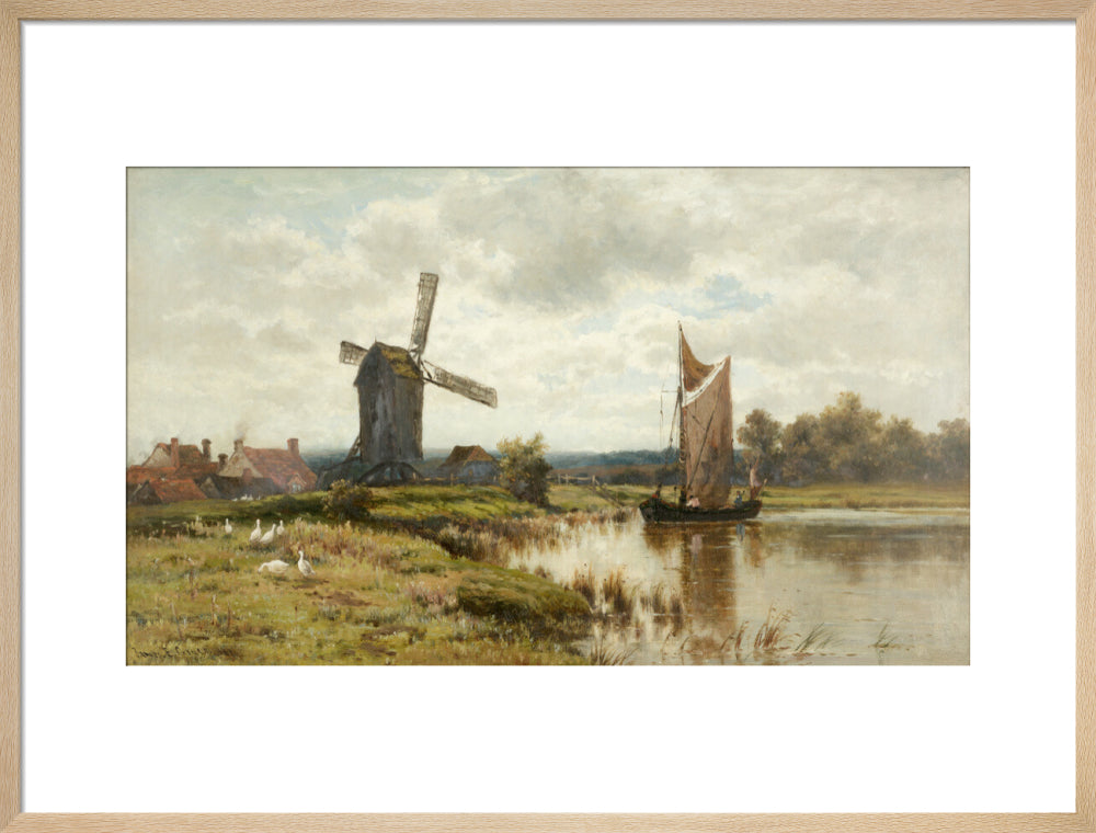 James Edward Grace, On the River Arun Lledr, 1878
