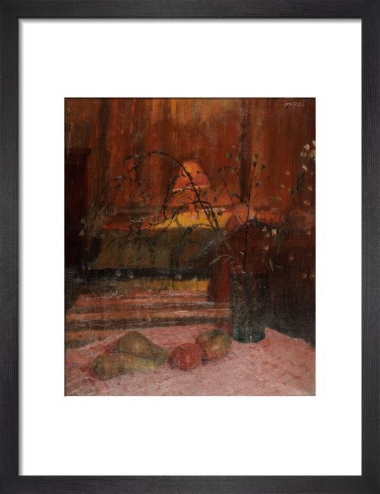Leonard Greaves, Still Life with a Lamplight, 1946