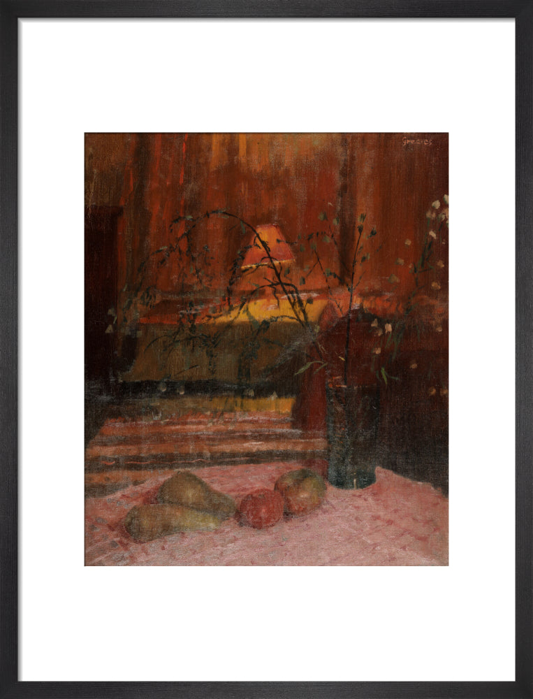 Leonard Greaves, Still Life with a Lamplight, 1946