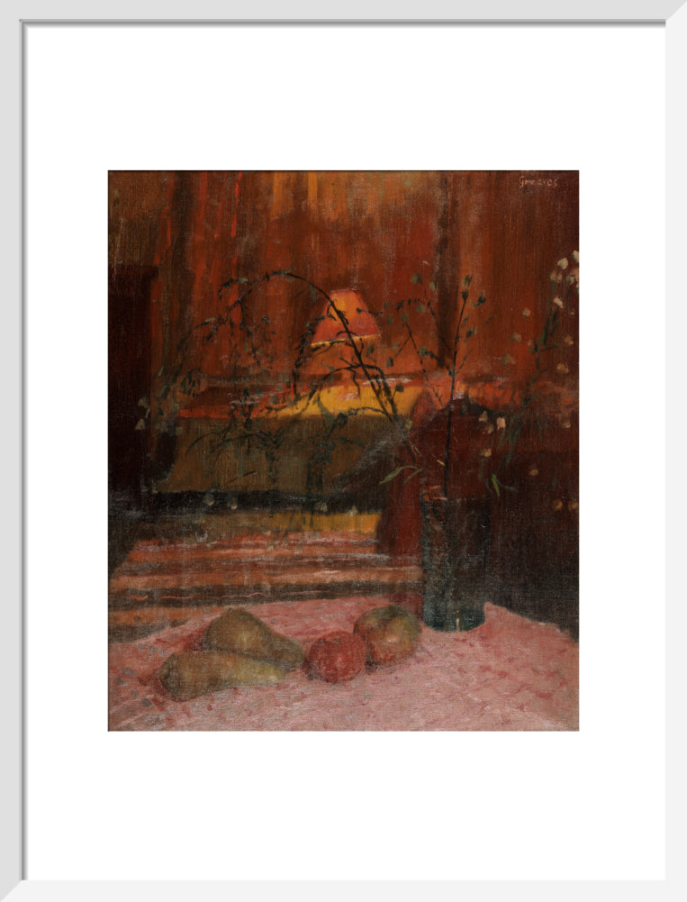 Leonard Greaves, Still Life with a Lamplight, 1946