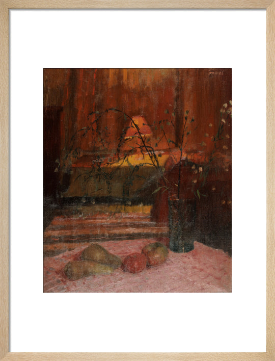 Leonard Greaves, Still Life with a Lamplight, 1946