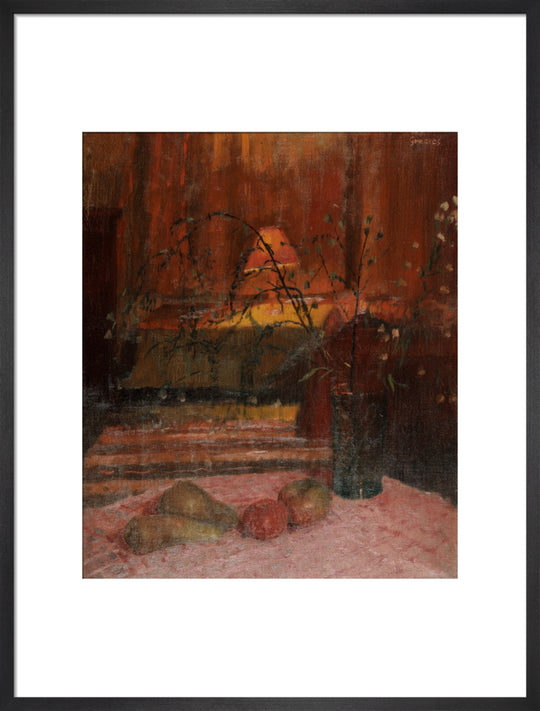 Leonard Greaves, Still Life with a Lamplight, 1946