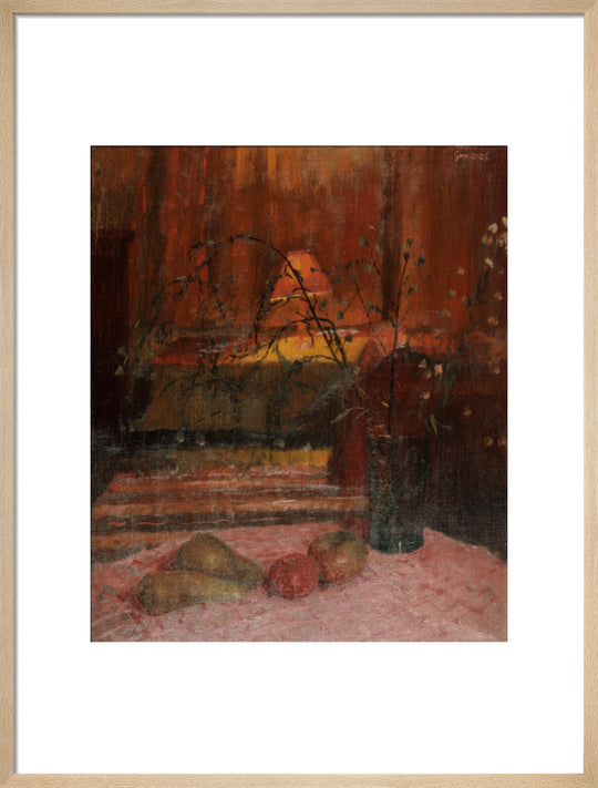 Leonard Greaves, Still Life with a Lamplight, 1946