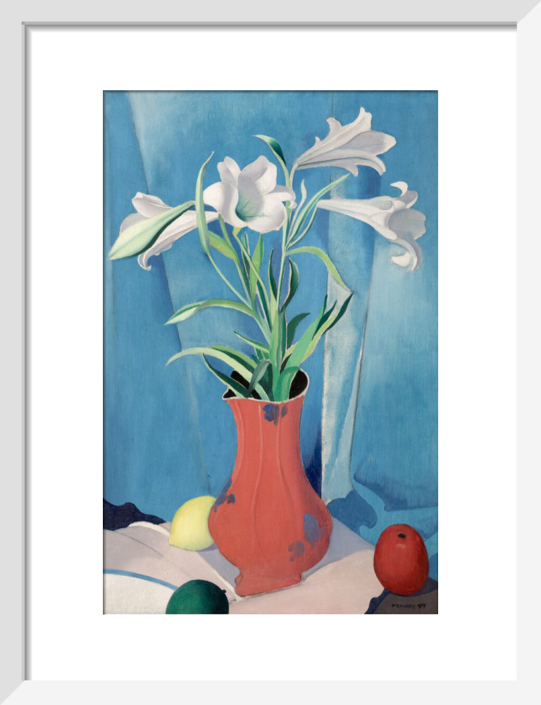 Bernard Meninsky, Lilies, 1917