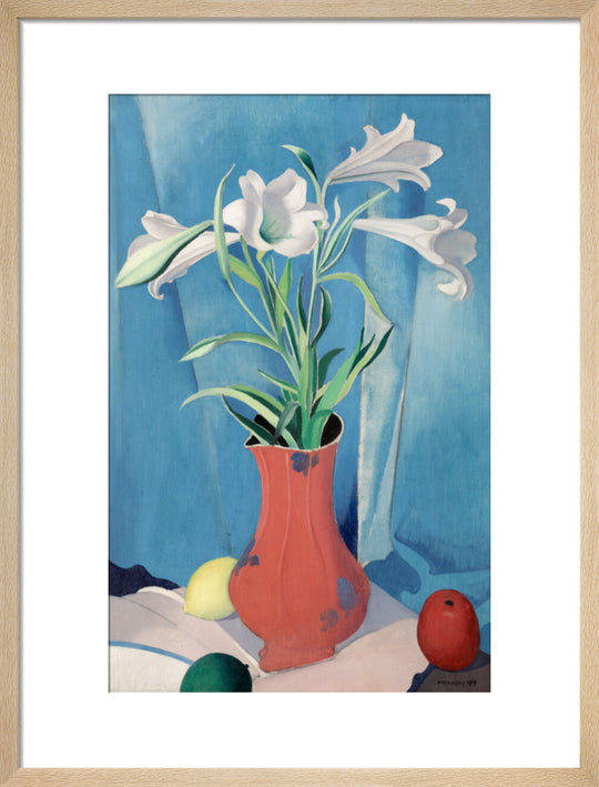 Bernard Meninsky, Lilies, 1917