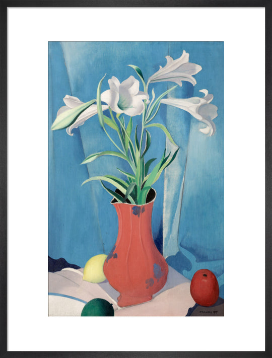 Bernard Meninsky, Lilies, 1917