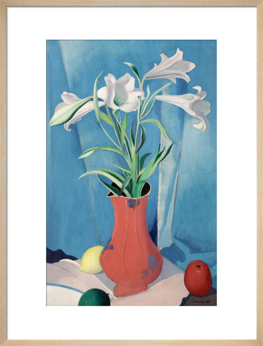 Bernard Meninsky, Lilies, 1917