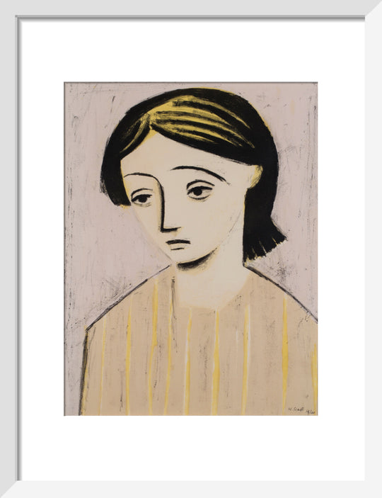 William Scott, Portrait of a Girl, 1948