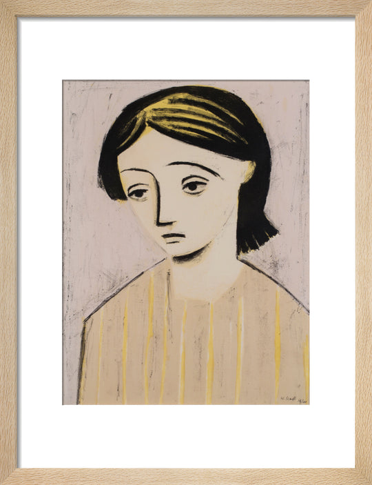 William Scott, Portrait of a Girl, 1948