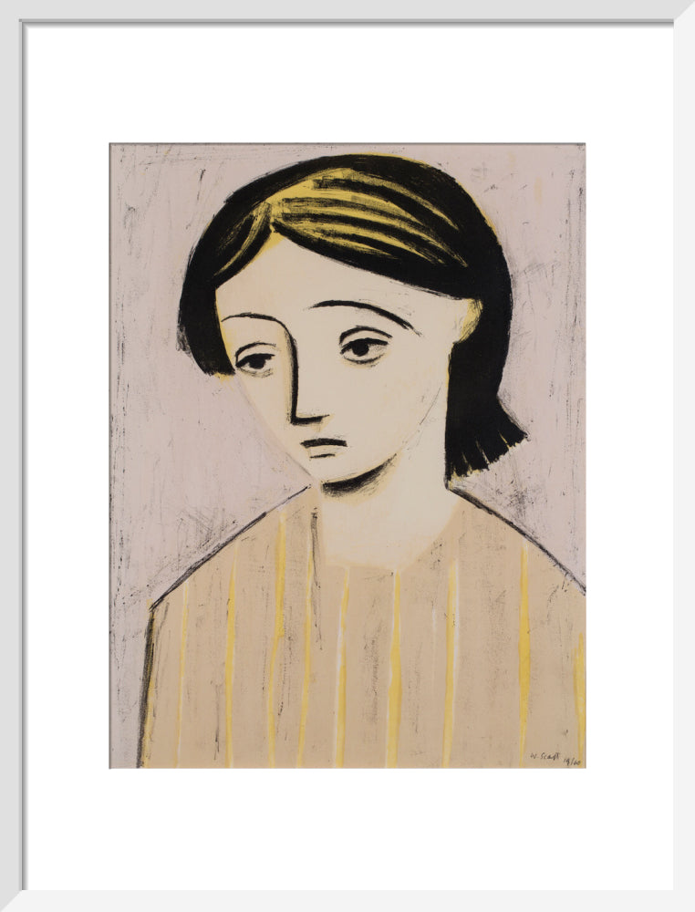 William Scott, Portrait of a Girl, 1948