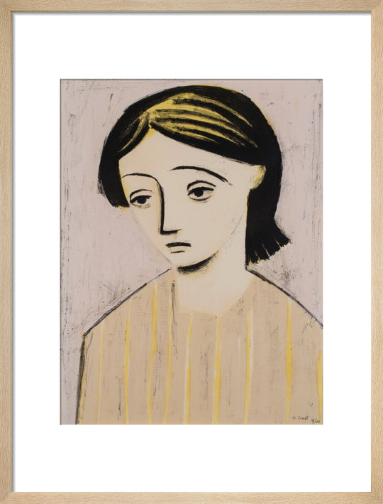 William Scott, Portrait of a Girl, 1948