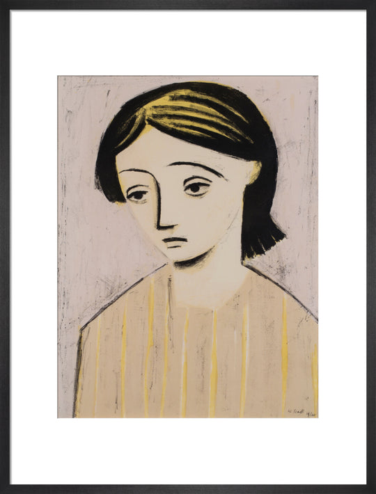 William Scott, Portrait of a Girl, 1948