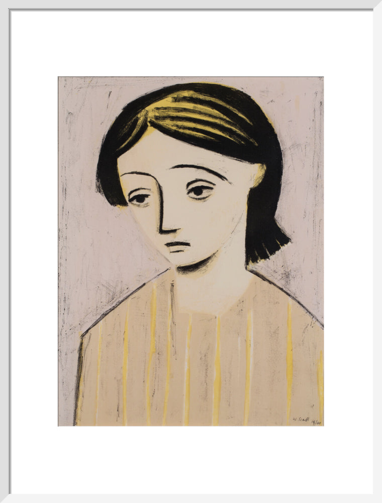 William Scott, Portrait of a Girl, 1948