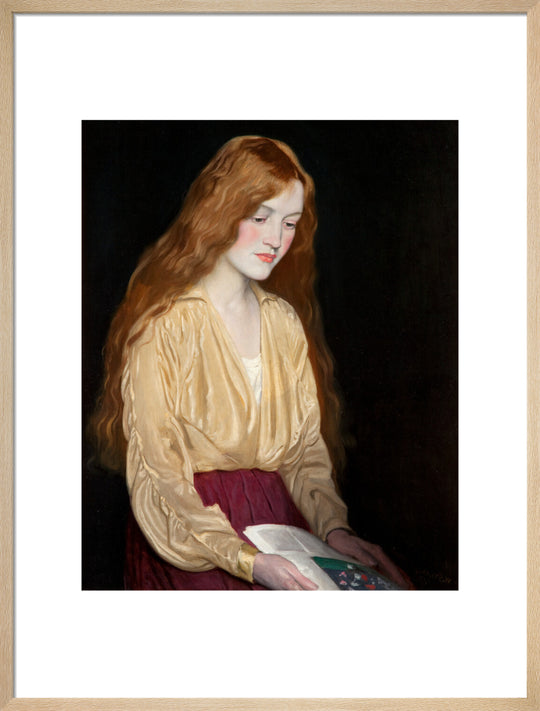 William Strang, Cynthia, 1917