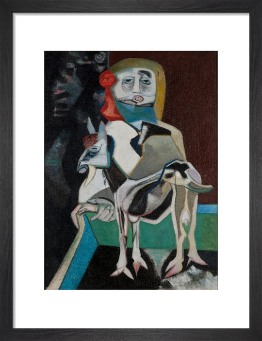 Robert Colquhoun, Woman and Goat, 1948