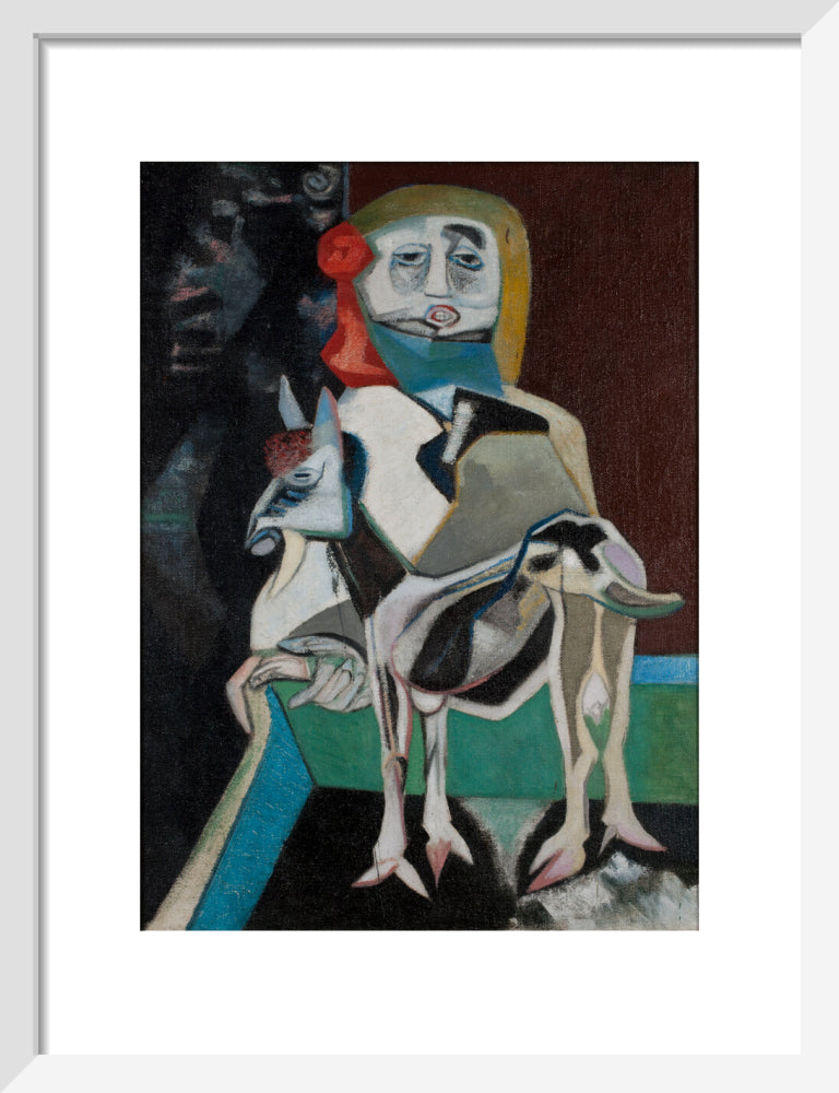 Robert Colquhoun, Woman and Goat, 1948