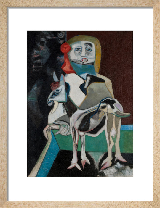 Robert Colquhoun, Woman and Goat, 1948