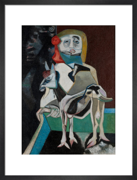 Robert Colquhoun, Woman and Goat, 1948