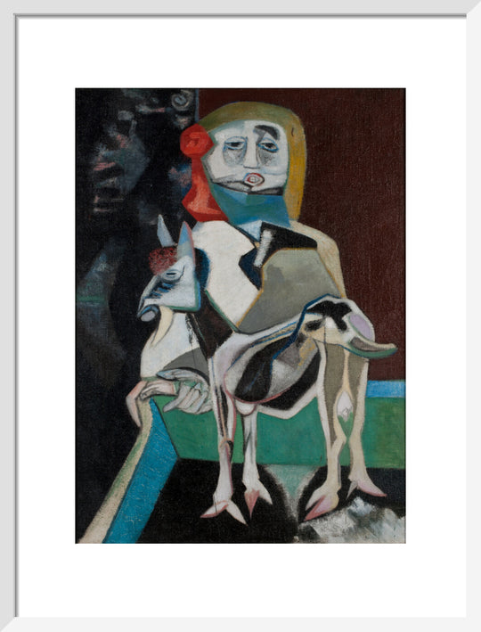Robert Colquhoun, Woman and Goat, 1948