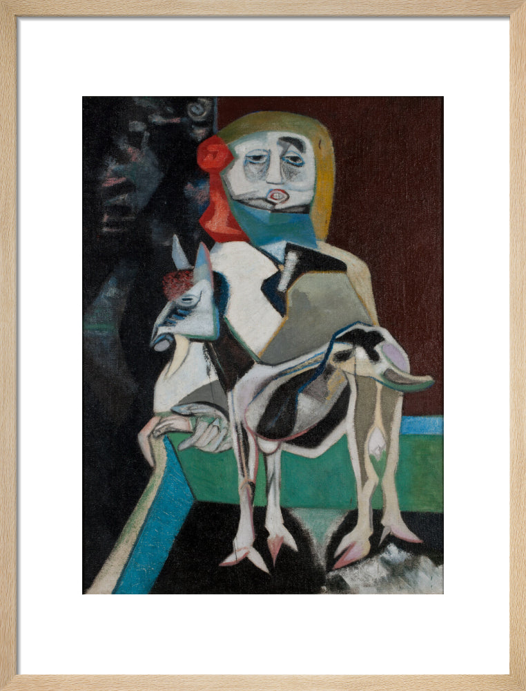 Robert Colquhoun, Woman and Goat, 1948