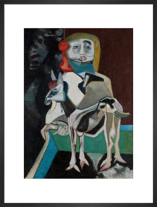 Robert Colquhoun, Woman and Goat, 1948