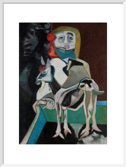 Robert Colquhoun, Woman and Goat, 1948