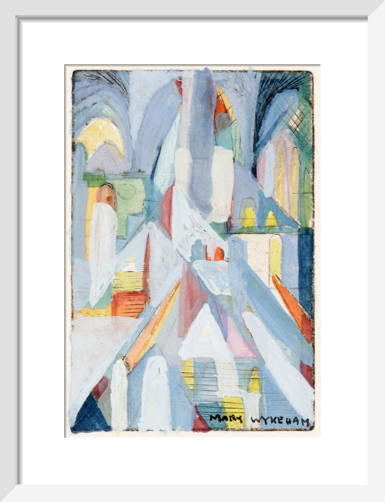Mary Wykeham, Small Window / Inside and Outside a Church, 1938