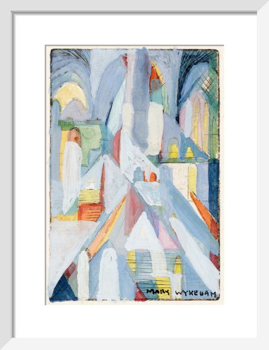 Mary Wykeham, Small Window / Inside and Outside a Church, 1938
