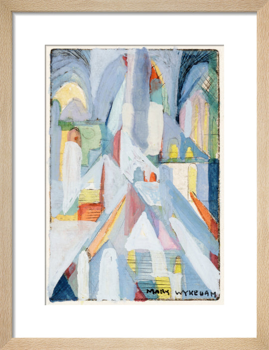 Mary Wykeham, Small Window / Inside and Outside a Church, 1938