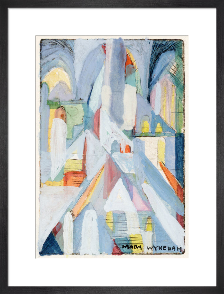 Mary Wykeham, Small Window / Inside and Outside a Church, 1938