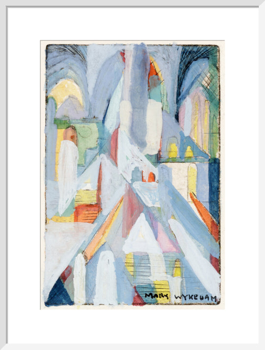 Mary Wykeham, Small Window / Inside and Outside a Church, 1938