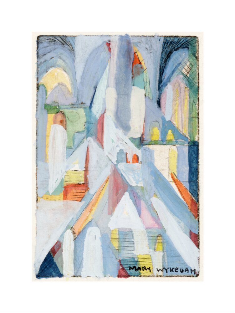 Mary Wykeham, Small Window / Inside and Outside a Church, 1938