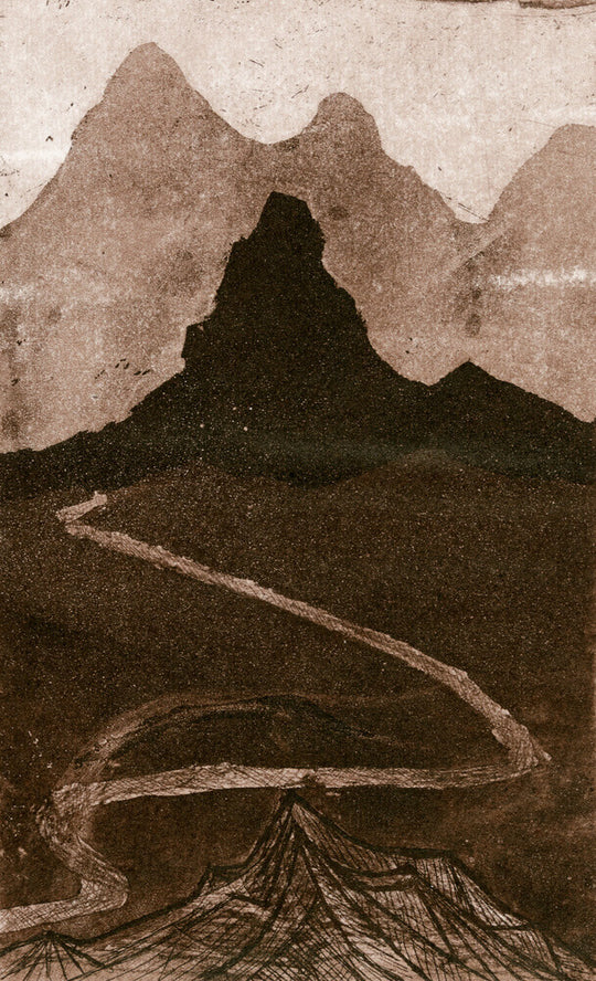 Mary Wykeham, Hoggar (brown version), 1988