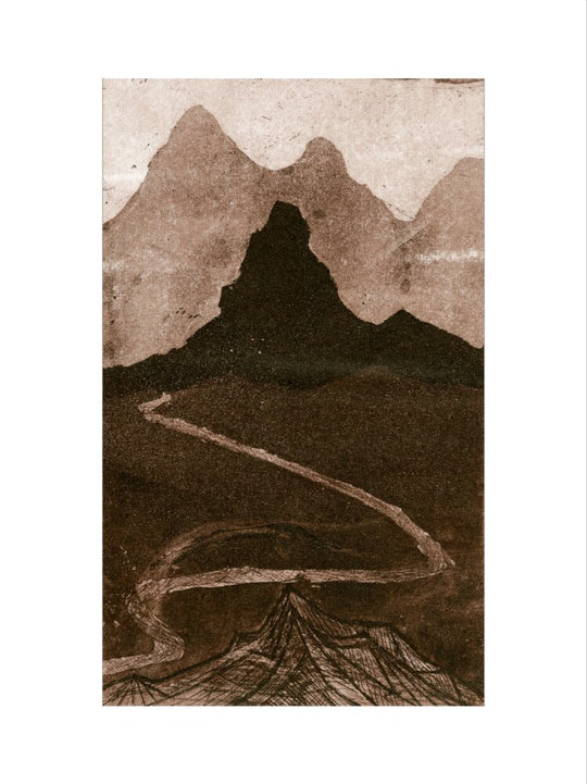 Mary Wykeham, Hoggar (brown version), 1988