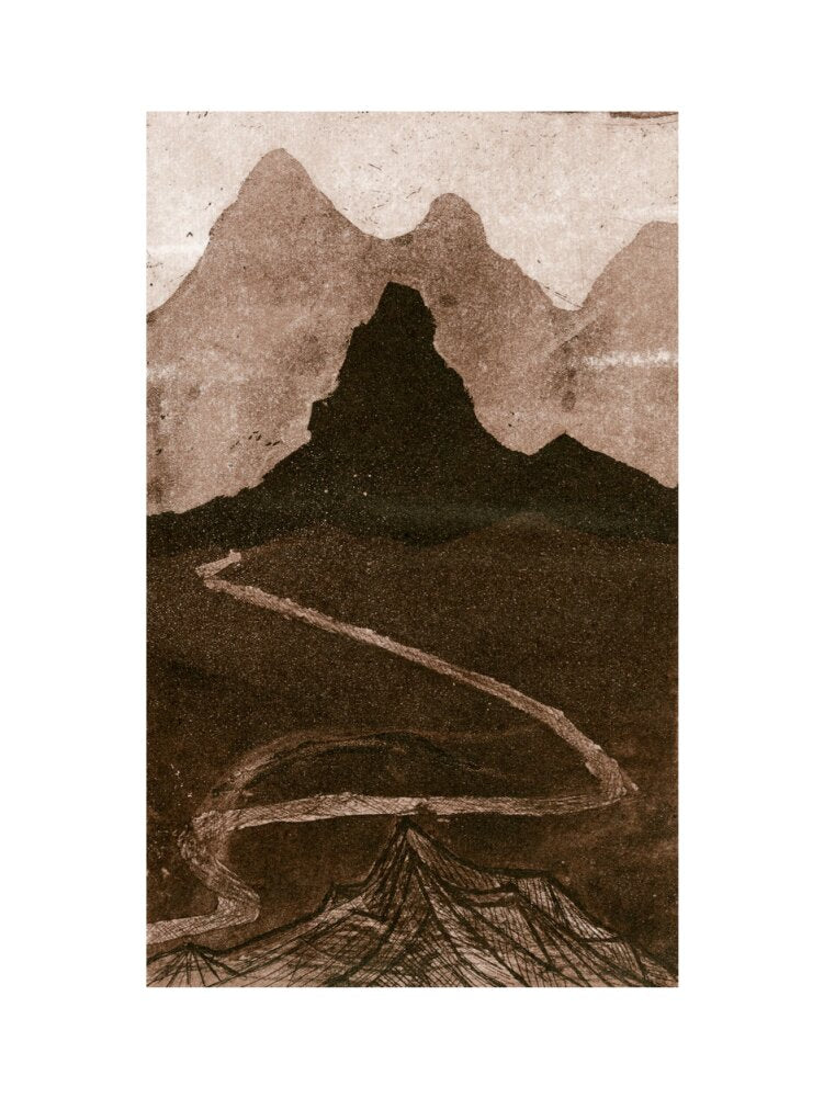 Mary Wykeham, Hoggar (brown version), 1988
