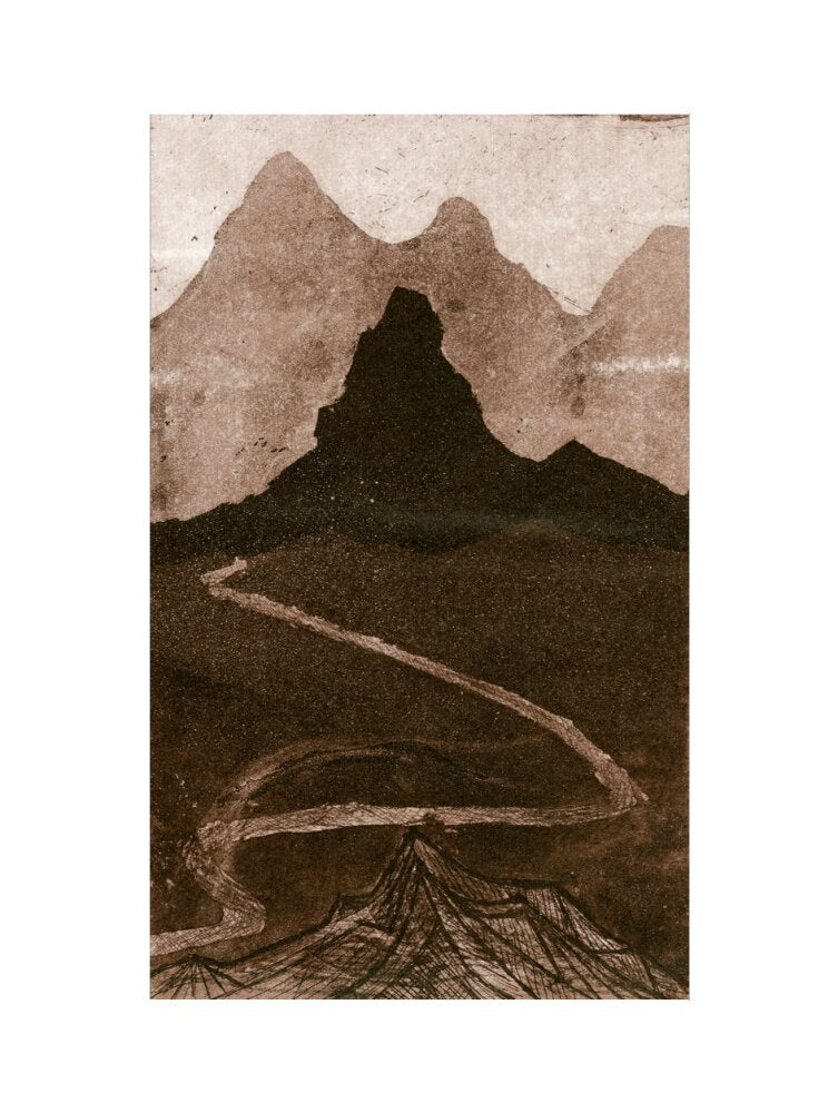 Mary Wykeham, Hoggar (brown version), 1988