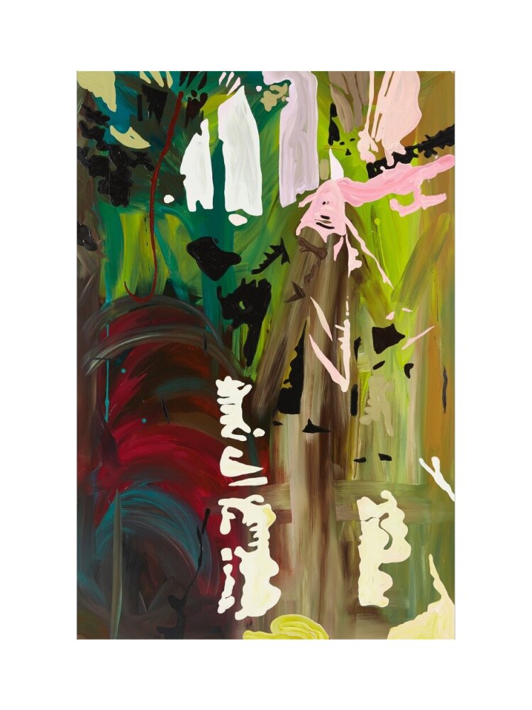 Clare Woods, Sunken Line, 2015