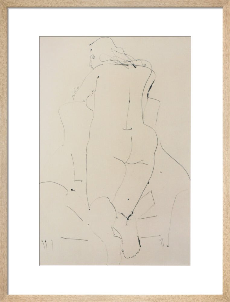 Barbara Hepworth, Kneeling Woman in Armchair, 1949