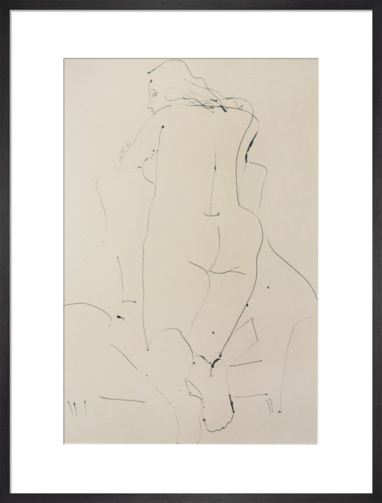 Barbara Hepworth, Kneeling Woman in Armchair, 1949