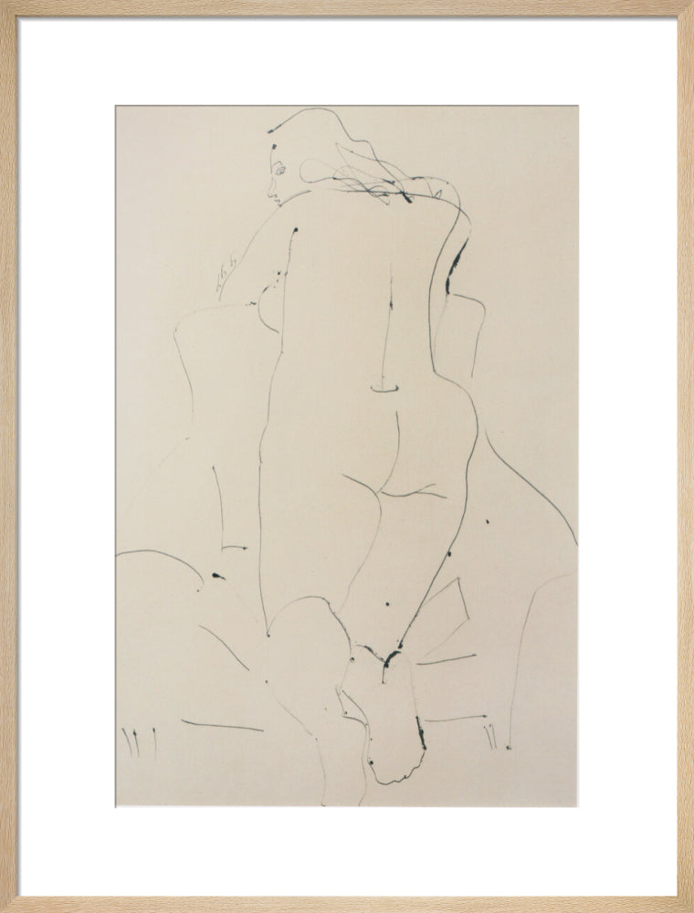 Barbara Hepworth, Kneeling Woman in Armchair, 1949