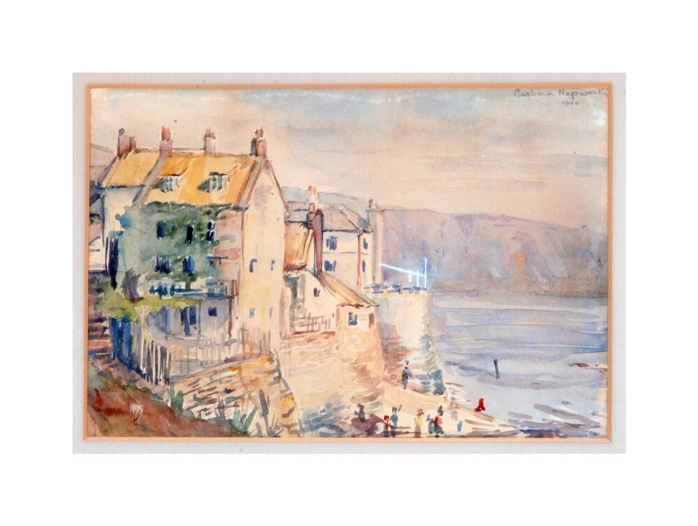 Barbara Hepworth, Study of Robin Hood’s Bay, 1920