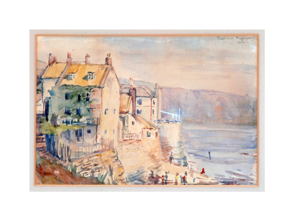 Barbara Hepworth, Study of Robin Hood’s Bay, 1920