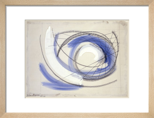 Barbara Hepworth, Spiral, 1960. (art print, small, natural)