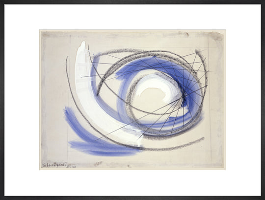 Barbara Hepworth, Spiral, 1960. (art print, extra large, black)